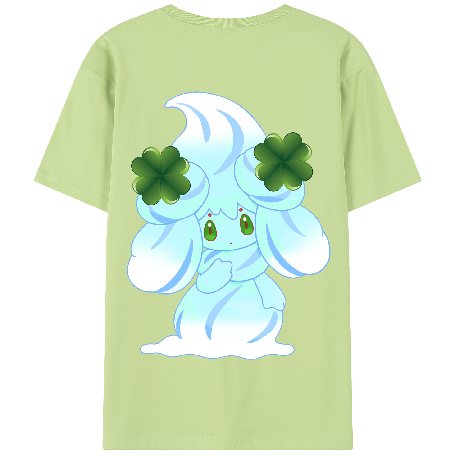 （画像用） ポケットモンスター Pokémon 綿100％半袖Tシャツ（背面プリント）
